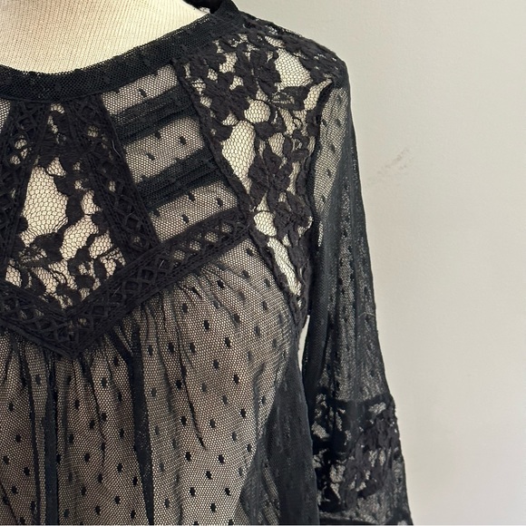 Free People Modern Romance lace crop top - Picture 4 of 12